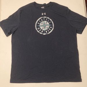 Blue Under Armour Seattle Mariners shirt